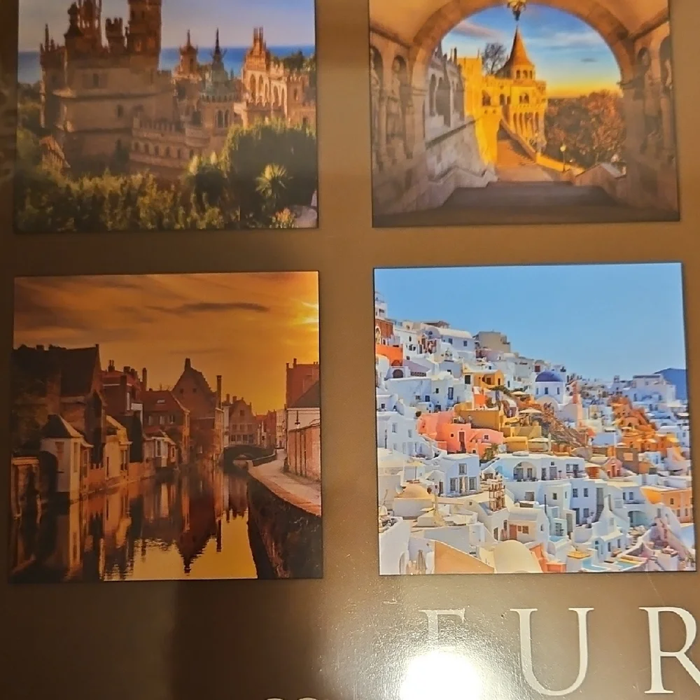 Europe 18-Month Wall Calendar 2026